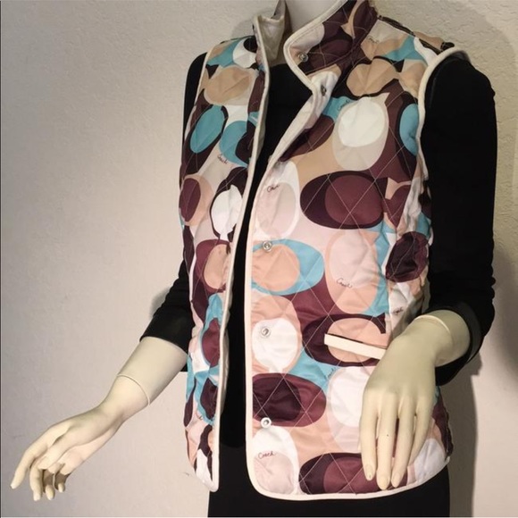 Authentic Coach Women’s vest reversible 🌺 - Picture 5 of 13